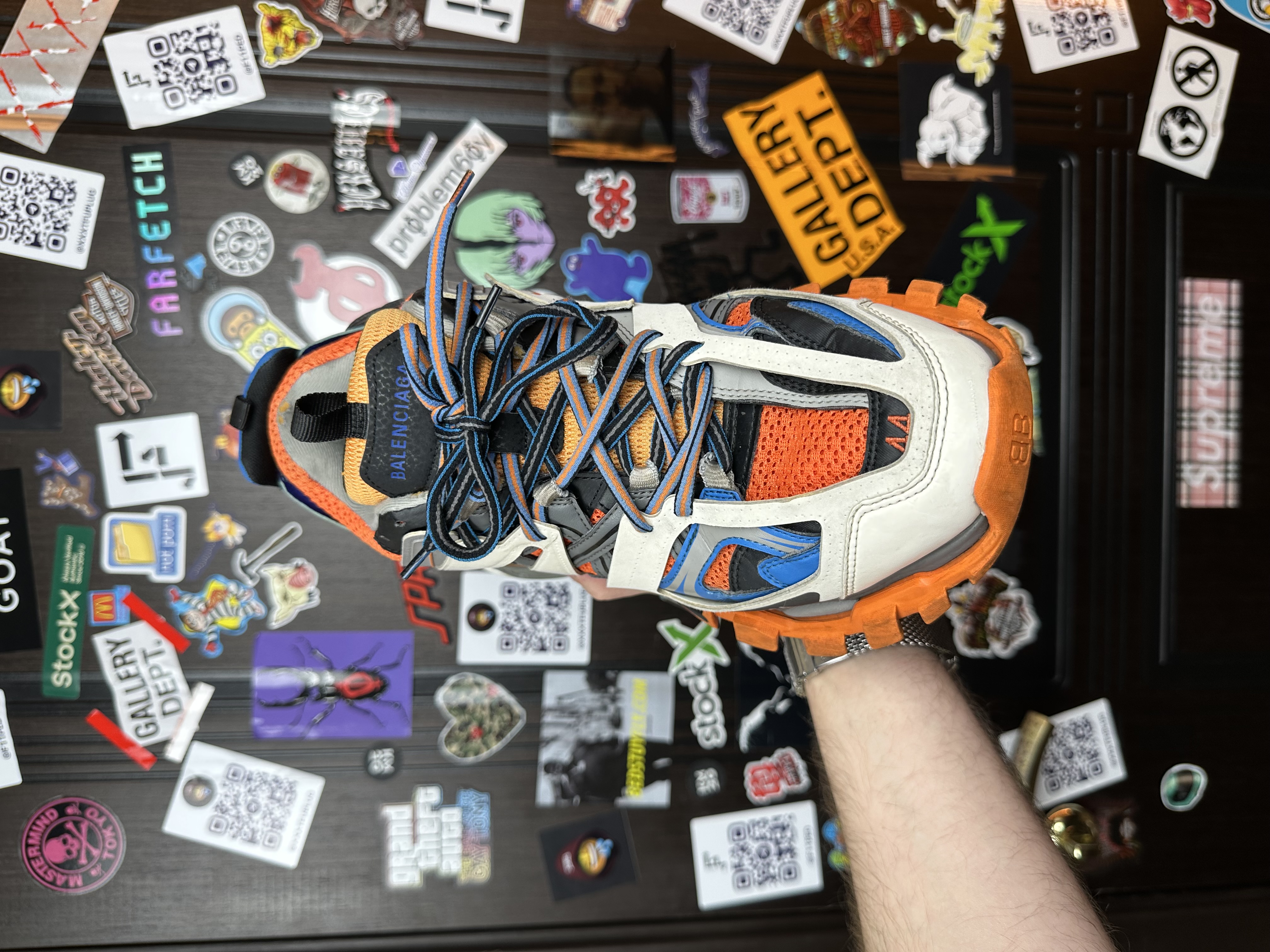 Balenciaga Track 1 Fist release