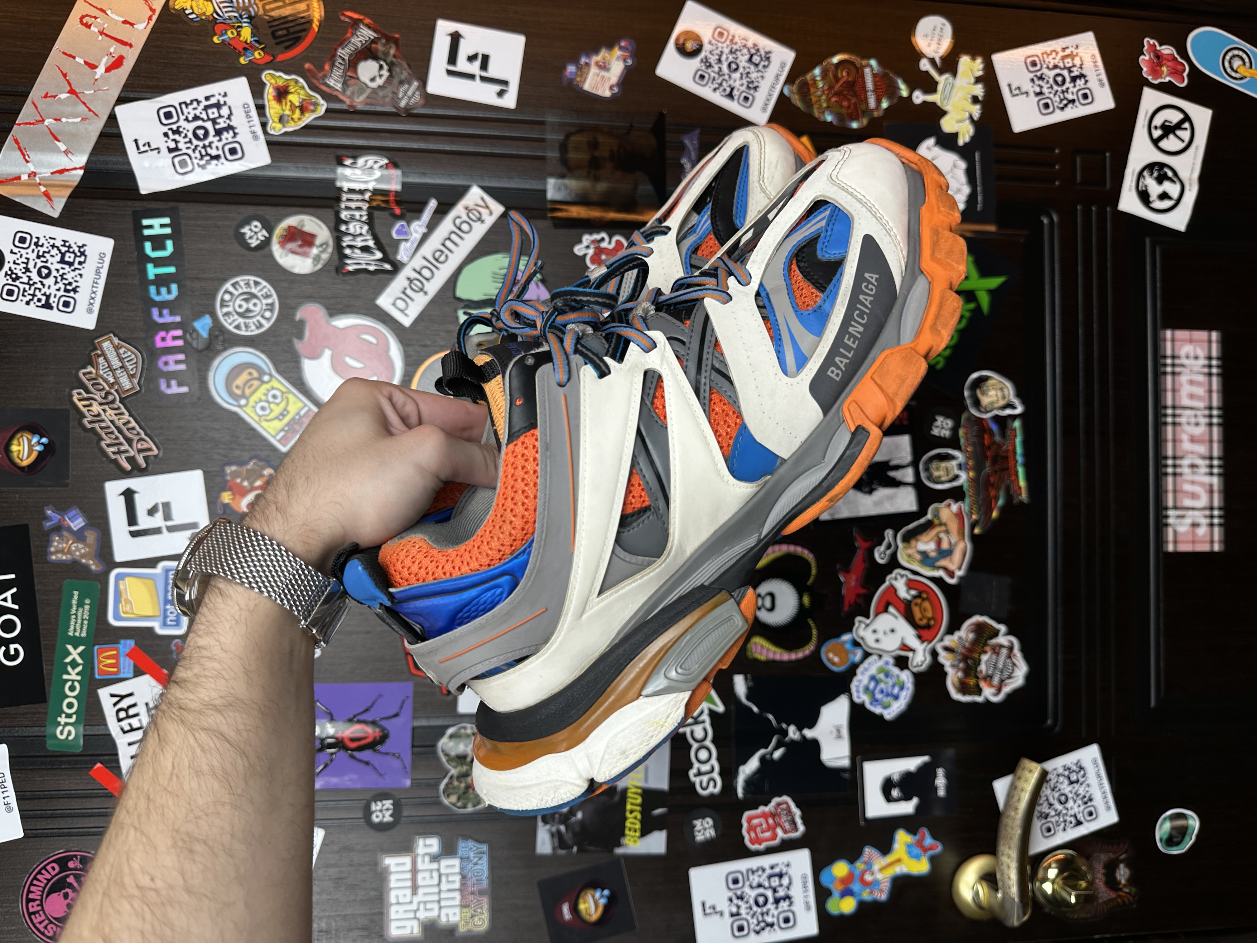 Balenciaga Track 1 Fist release