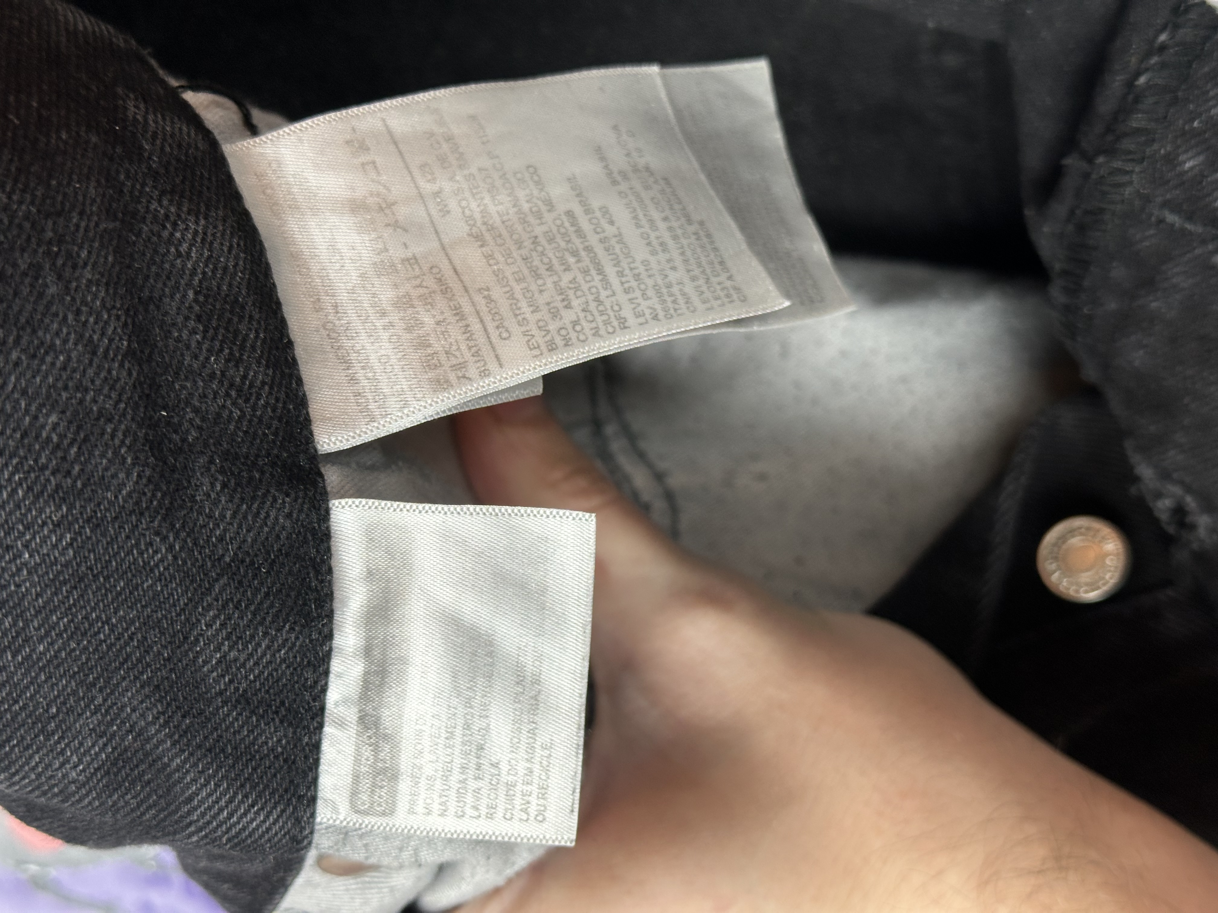 Denim Tears DT Black 34