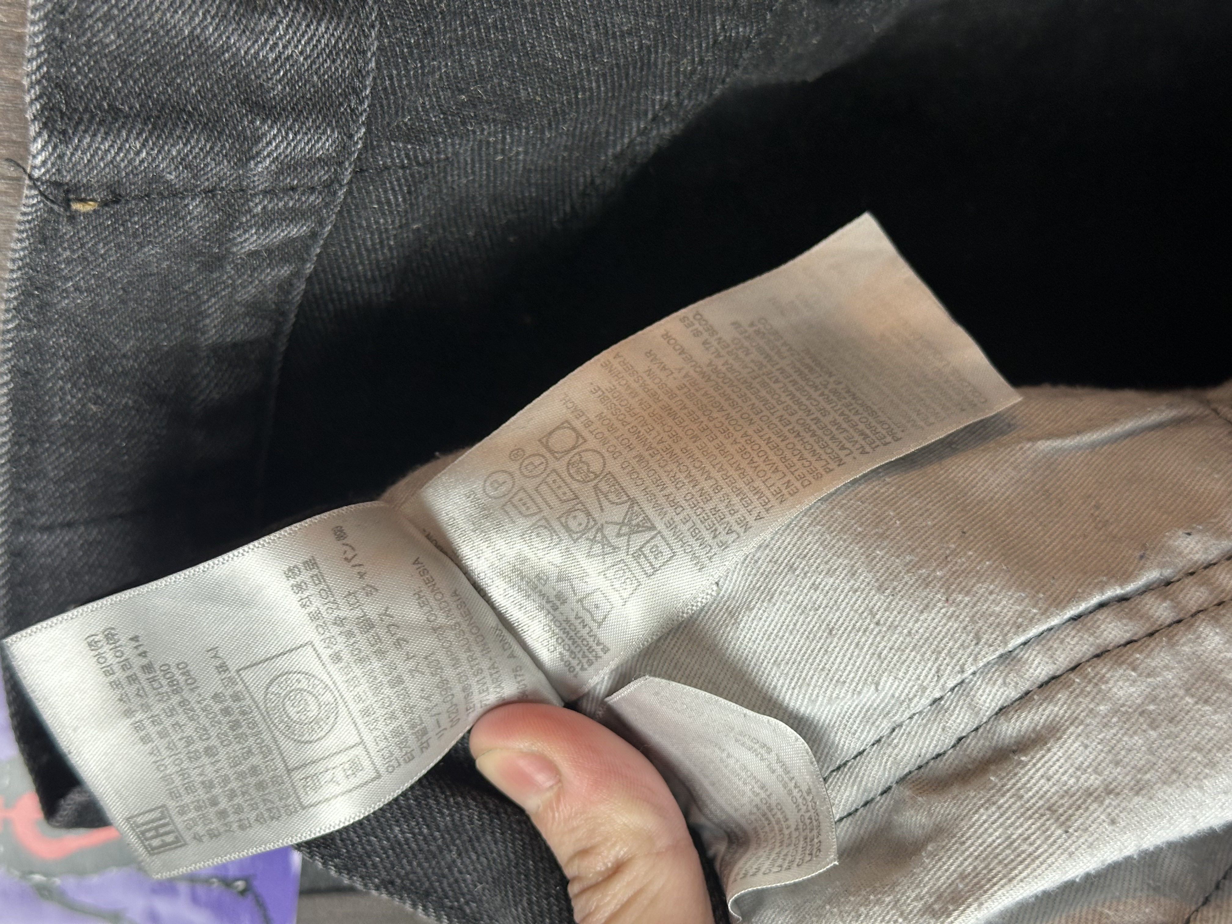 Denim Tears DT Black 34