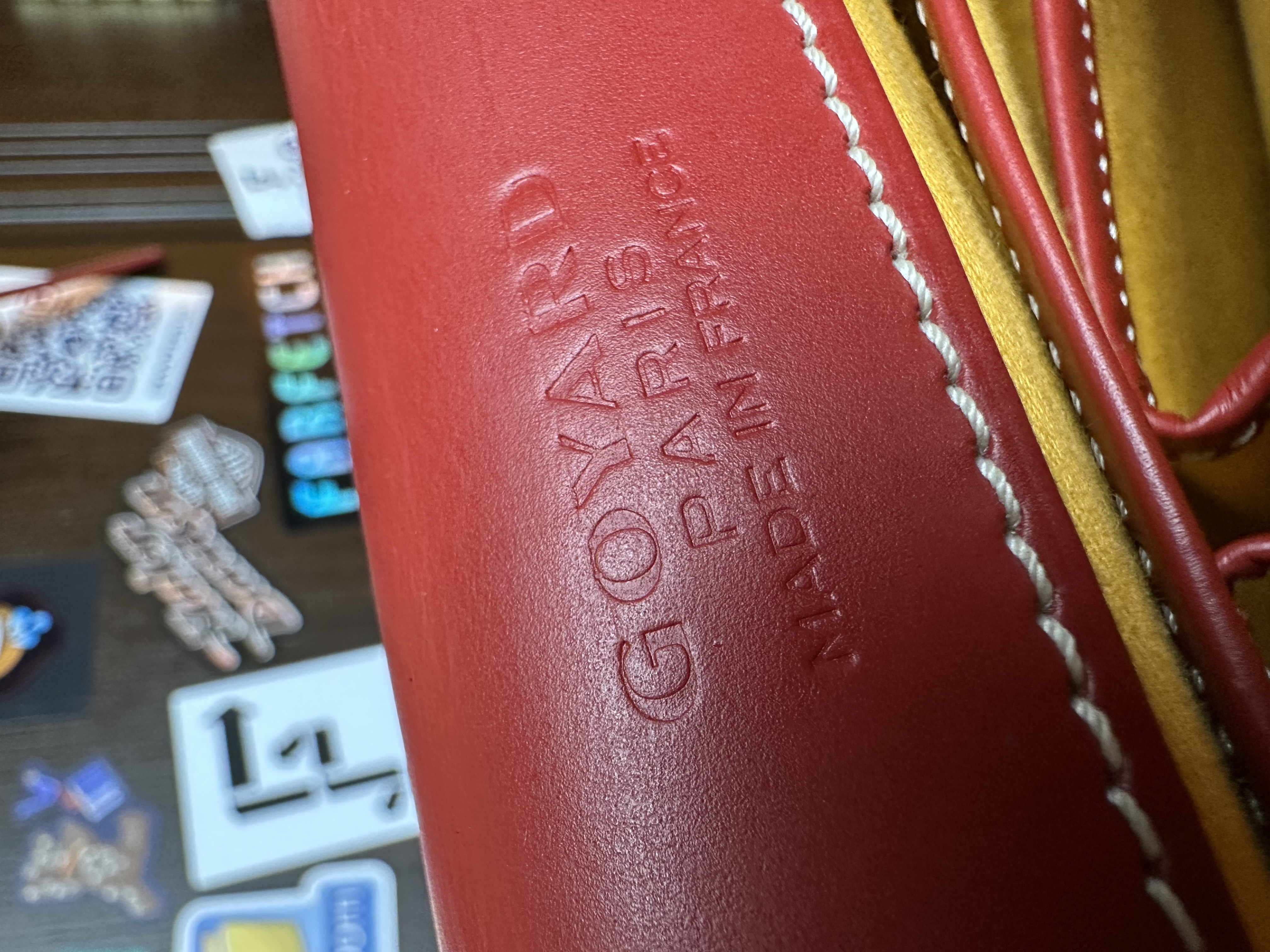 Goyard Belvedere MM Uzi-Red