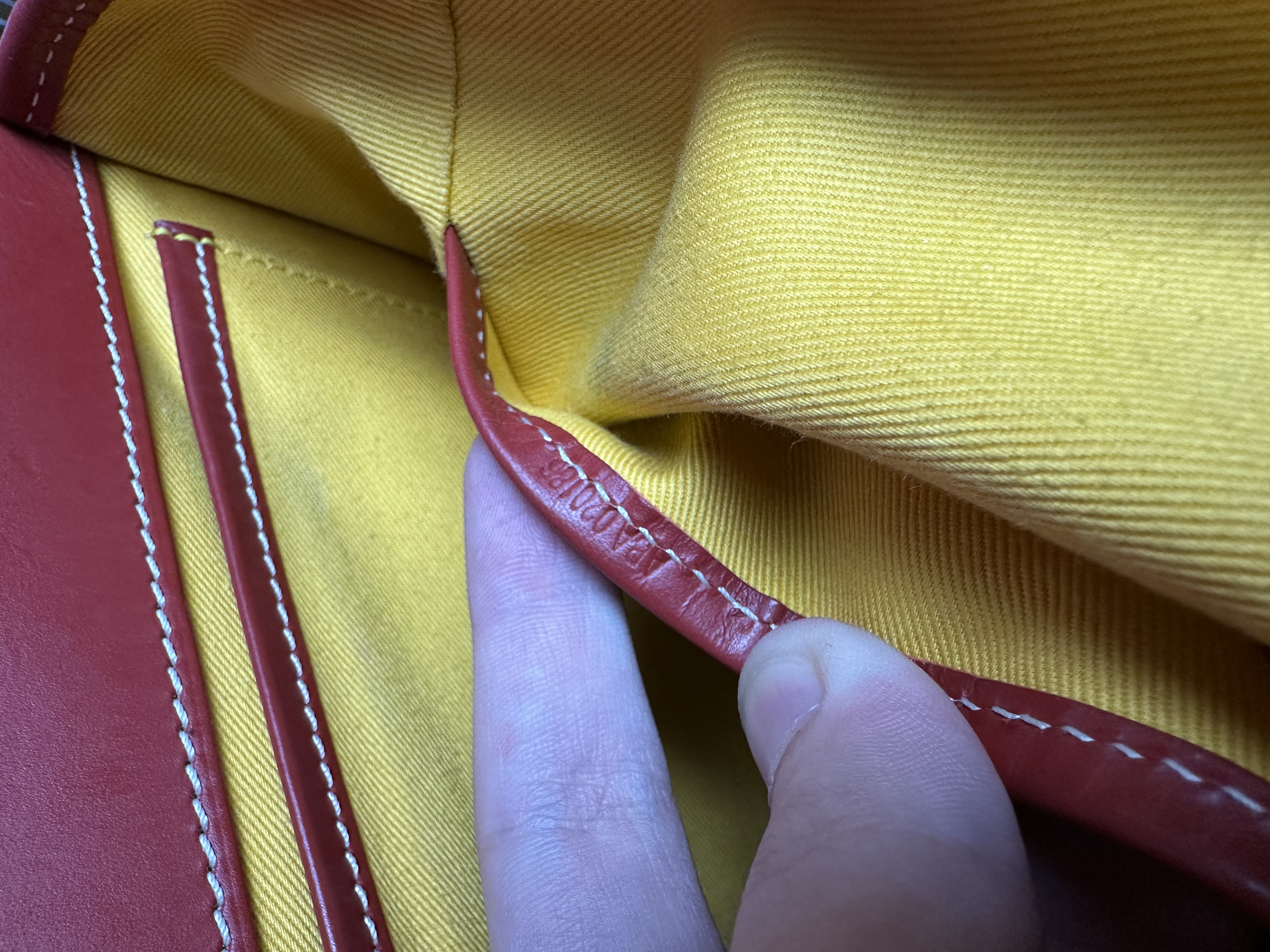 Goyard Belvedere MM Uzi-Red