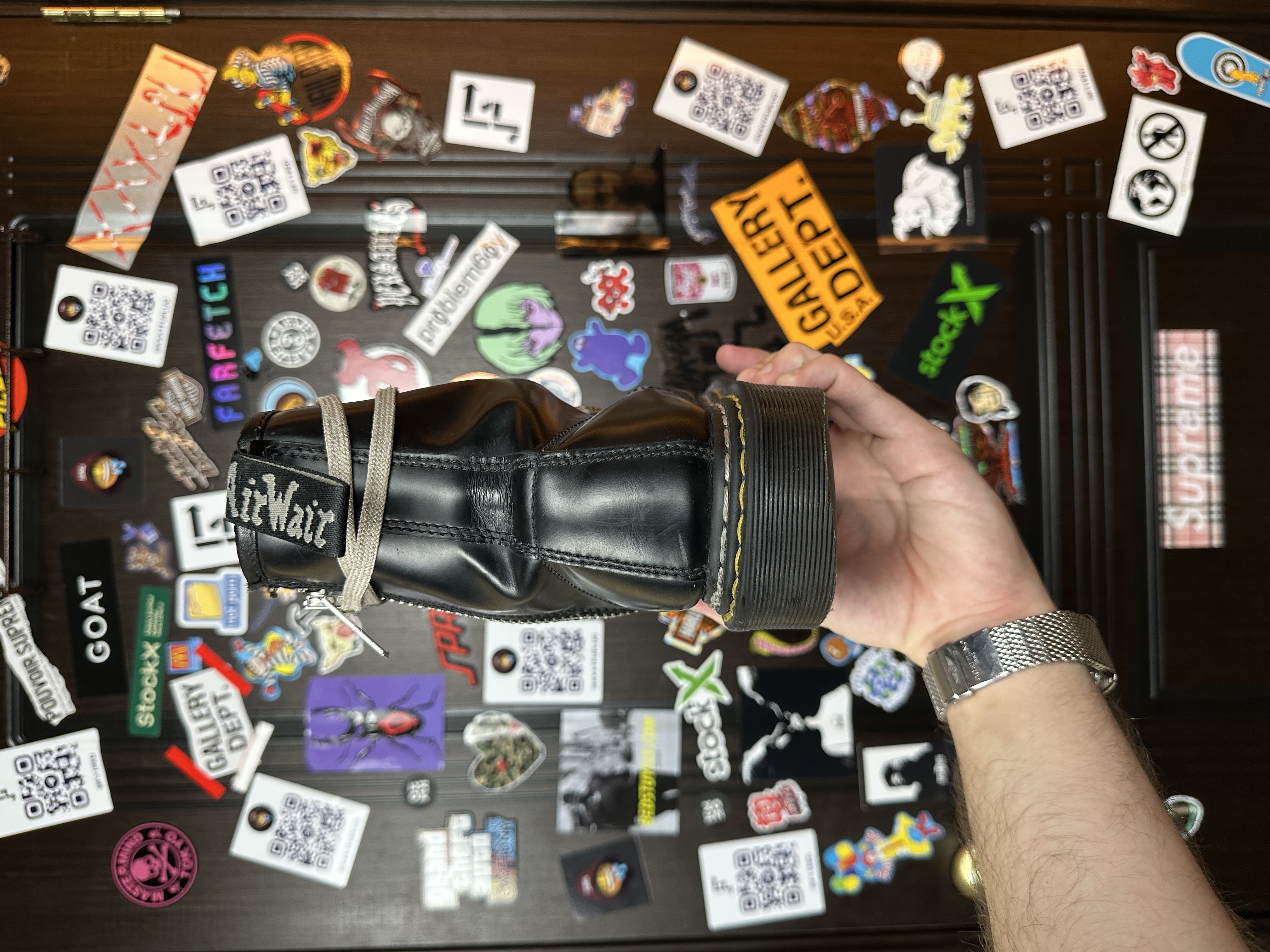 RickOwens Dr martens 43