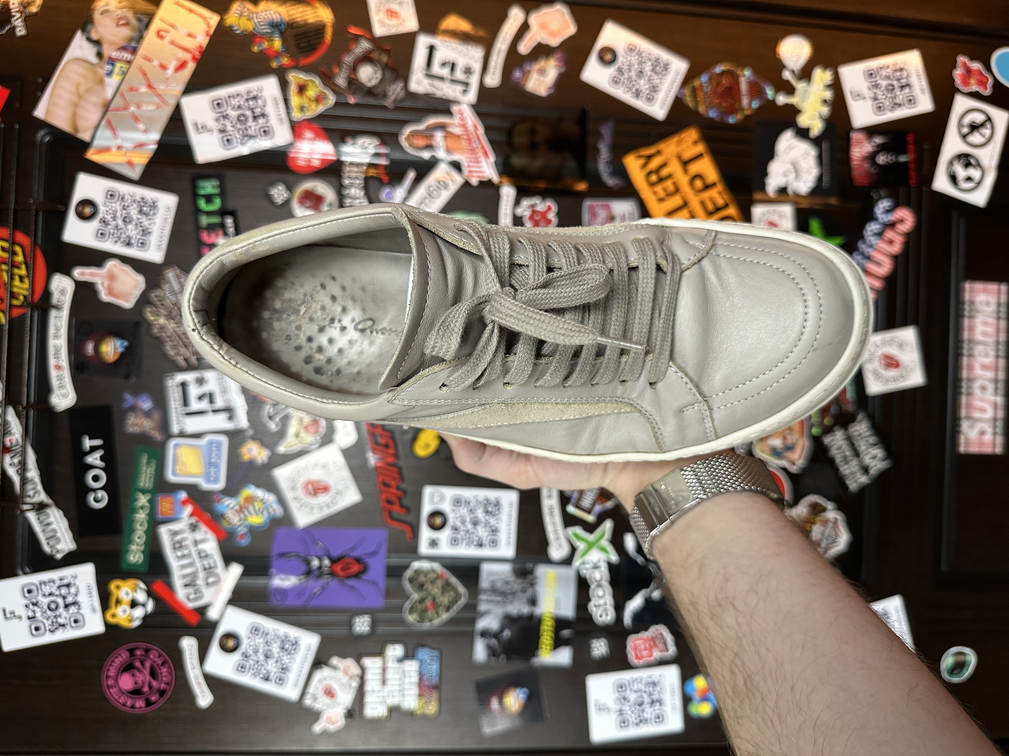 RickOwens Rick Owens Vans Grey