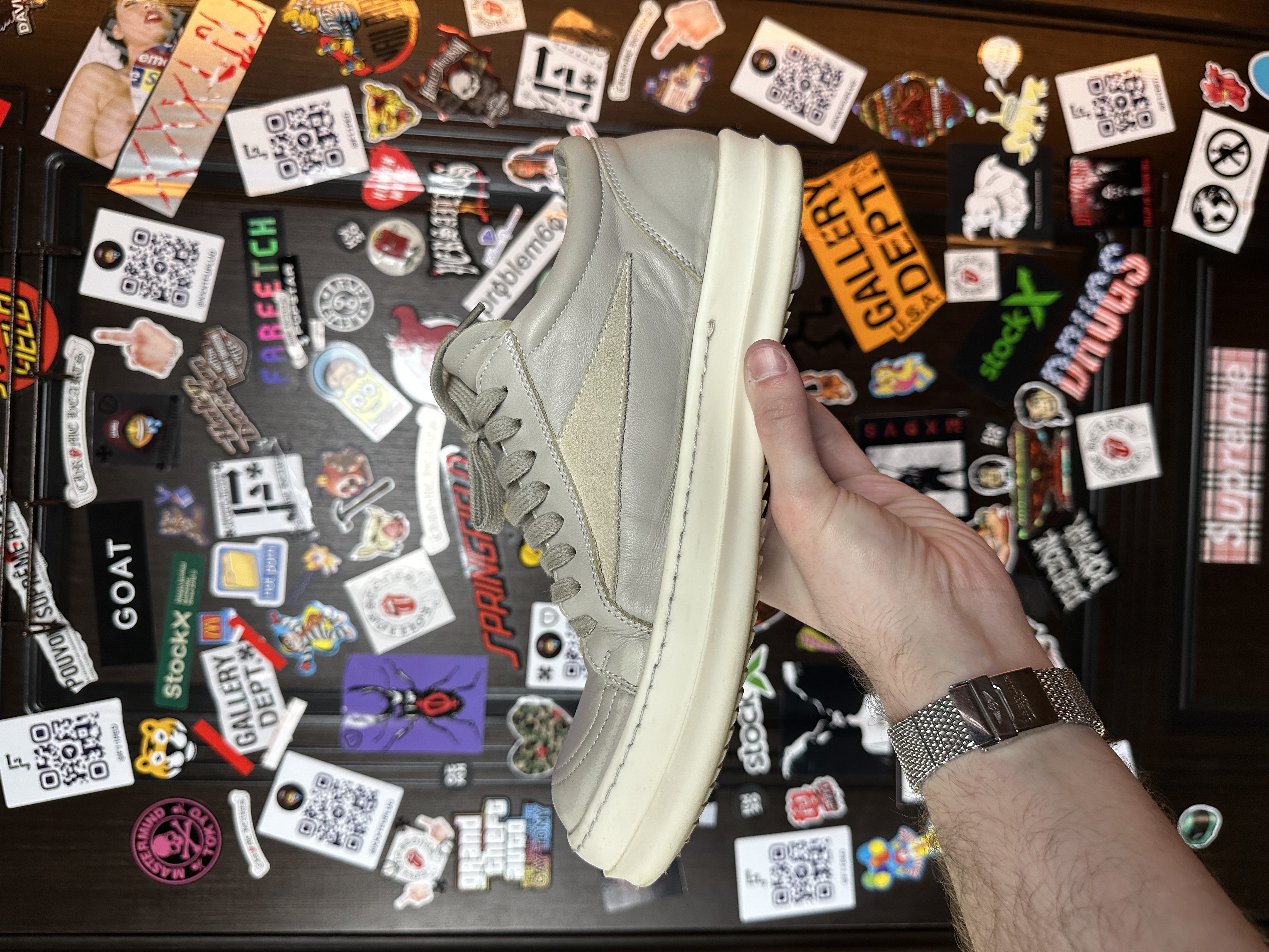 RickOwens Rick Owens Vans Grey