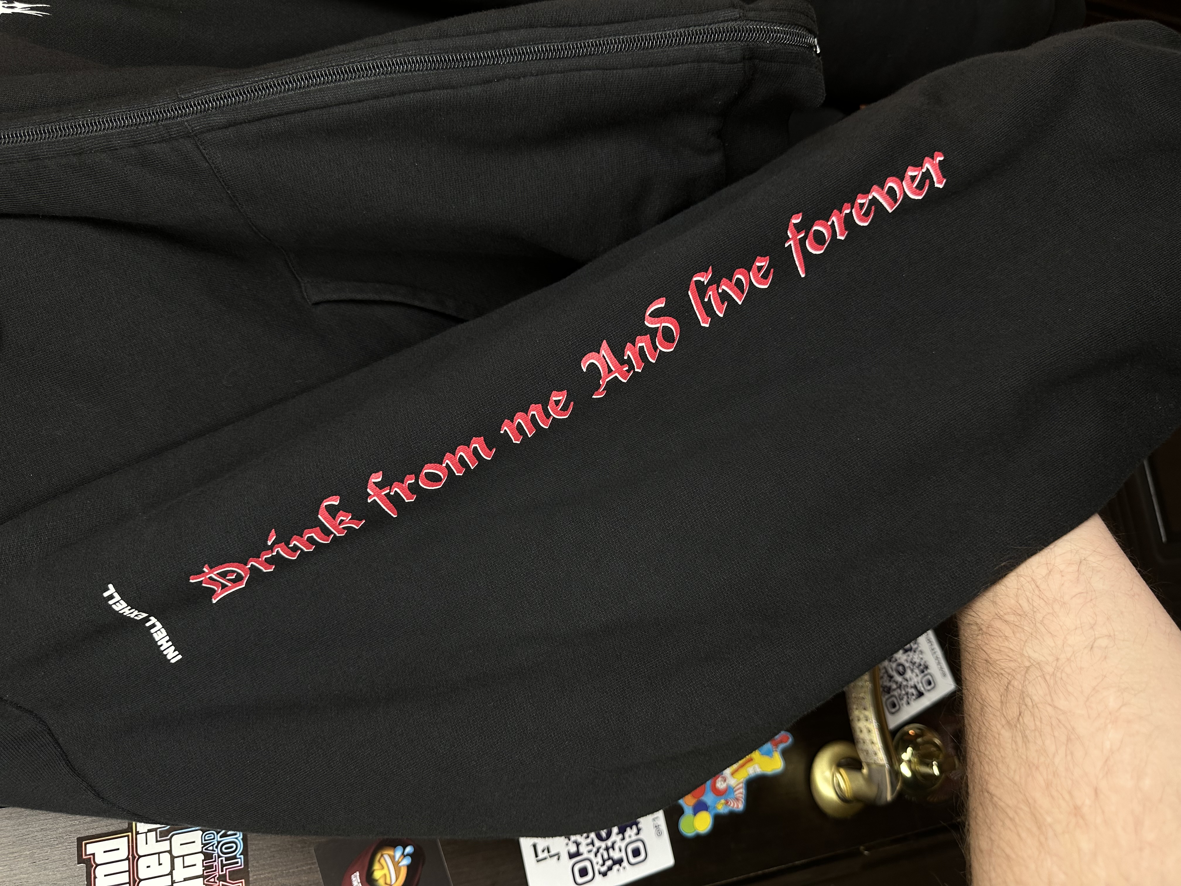 Vetements Vetements Total Fucking Darkness x 11 inch Gun Club 2 Side Bomber L size